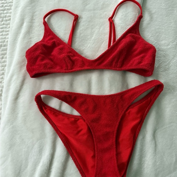 Red Bikini Set - Picture 1 of 4